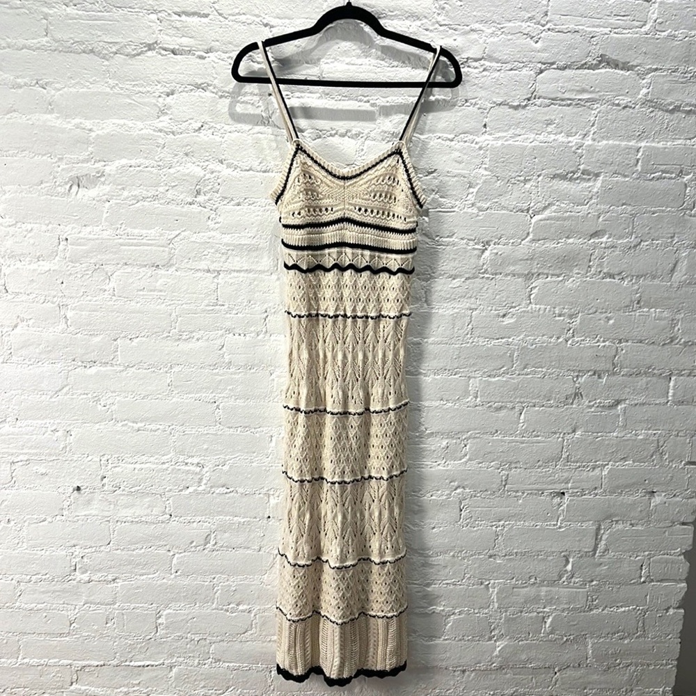 - Mid Length Crochet Dress, Perfect for Summer
